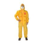 5500 – OshGuard Yellow Chemical Protective Coverall (Without Foot Cover)